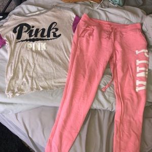 Victoria secret LOVE PINK lounge outfit